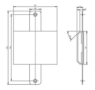 GASKET BRIDGE SZ.78/12 B1