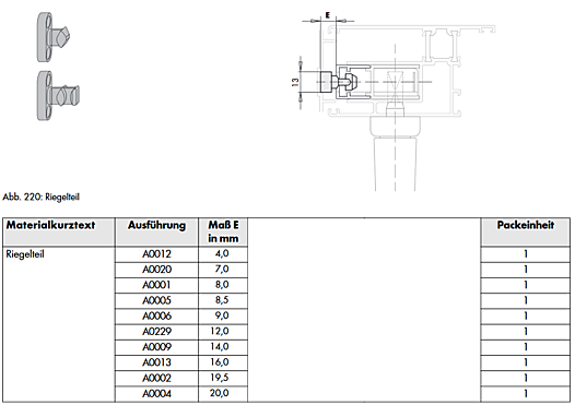 BOTTOM LOCKING PART A0006 TS  PC1