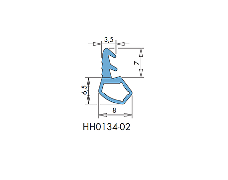 BOTTOM SEAL HH0134-02 L=17.5M B1