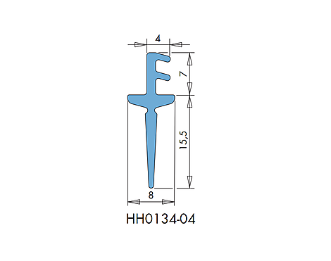 SEAL HH 0134-04 L= 2.7 M BLACK B1