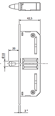 ADDITIONAL-LOCK-SET AS2300 X